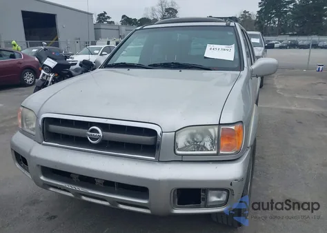 2002 Nissan Pathfinder Le from USA, damaged, VIN JN8DR09X72W664128
